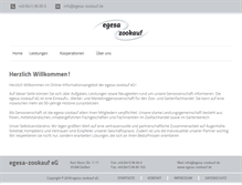 Tablet Screenshot of egesa-zookauf.de